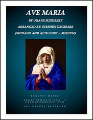 Ave Maria Vocal Solo & Collections sheet music cover Thumbnail